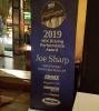 Joe Sharp, and Joe's Garage, were named the 2019 Wix Driving
Performance winner for customer service.  The award was presented in Las
Vegas on November 5, during a Night of Excellence reception hosted by
Babcox Media and Wix Filters.  The event was held in conjunction with the
annual AAPEX  and SEMA shows.